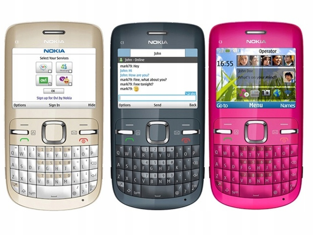 Єден динь из гычкофоном — Nokia C3-00